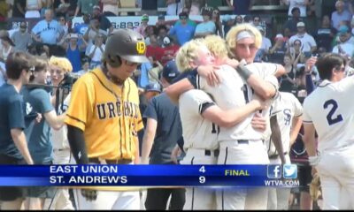 VIDEO: East Union baseball falls in third game of 2A state championship to finish runner-up