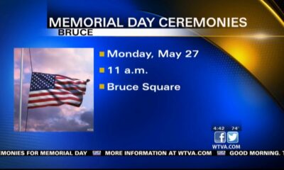 Several Memorial Day events are happening in the area