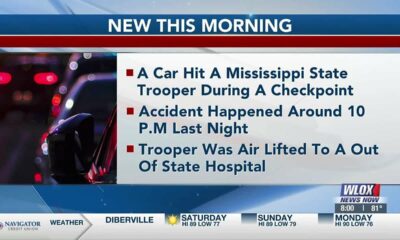 State Trooper struck by vehicle while conducting checkpoint in Hancock County, expected to make f…