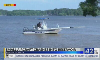 Small aircraft crashes into Ross Barnett Reservoir