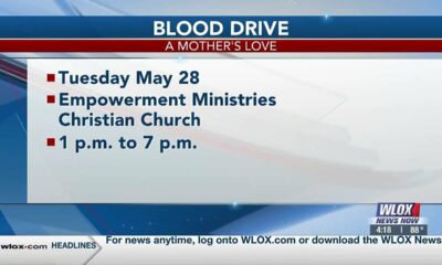 Happening Tuesday, May 28: A Mother's Love Blood Drive