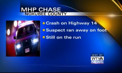 MHP: Suspect escapes after pursuit in Noxubee County