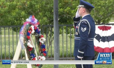 Memorial Day celebration at the Armed Forced Retirement Home