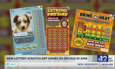 New Mississippi Lottery scratch-off games go on sale in June 2024