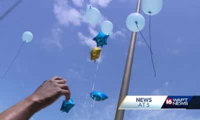 Balloon release marks the end of an era at Wingfield High School