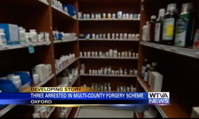 Trio accused of passing fake prescriptions across north Mississippi