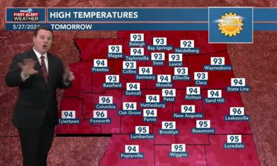 Patrick's Monday PM Forecast 5/27