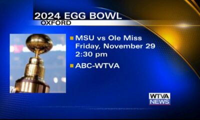 2024 Egg Bowl reportedly moving to Black Friday