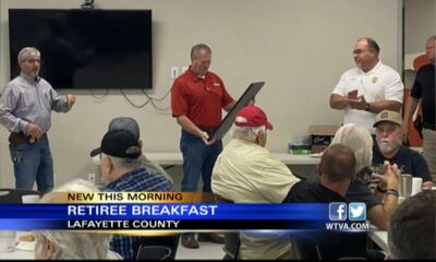 Lafayette County Sheriff's Office holds retiree breakfast