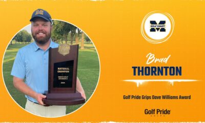 Thornton wins prestigious Dave Williams Award