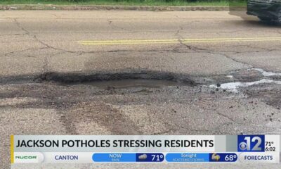 Jackson pothole causes damage to woman’s car