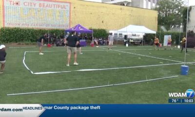 Dodgeball tourney raises funds for downtown Laurel