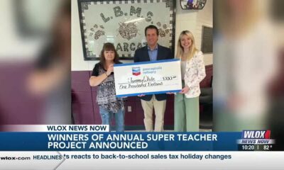 Chevron, WLOX present 2024 Super Teacher with ,000 check