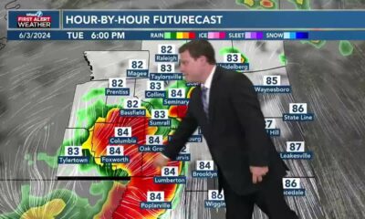 Patrick's Monday PM Forecast 6/3