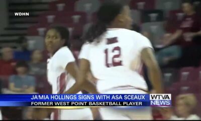 Former West Point women's basketball player Ja'mia  Hollings signs to go play overseas