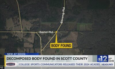 Body discovered by person picking up metal in Mississippi