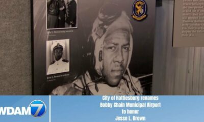 City of Hattiesburg renames Bobby Chain Municipal Airport to honor Jesse L. Brown