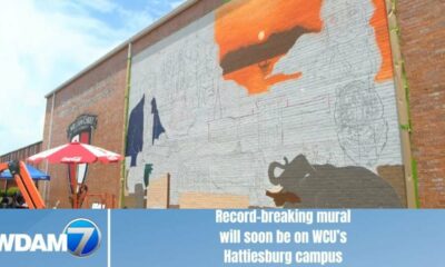 Record-breaking mural will soon be on WCU’s Hattiesburg campus