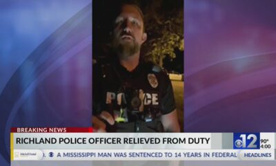 VIDEO: Richland police officer relieved of duty for ‘derogatory slurs’