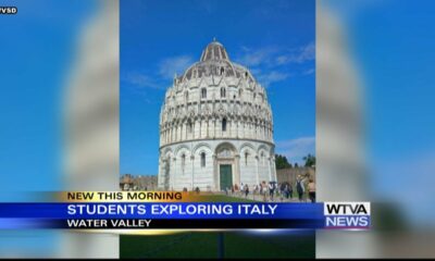 Water Valley Students traveled to Italy to learn about the history of Pisa