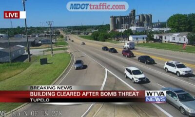 Building cleared after bomb threat led to evacuation in Tupelo