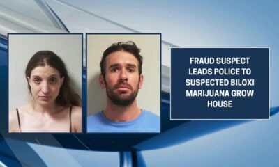 Fraud suspect leads police to suspected Biloxi marijuana grow house