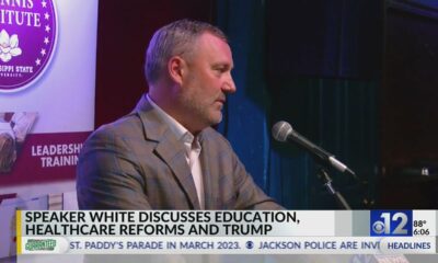 Speaker White discusses education, healthcare reforms