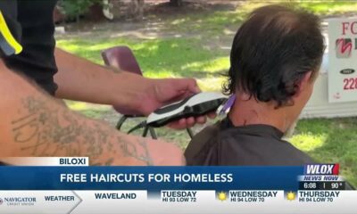 Polished Salon and Spa gives out free haircuts for the homeless