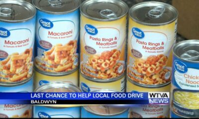 Last chance to help local food drive in Baldwyn