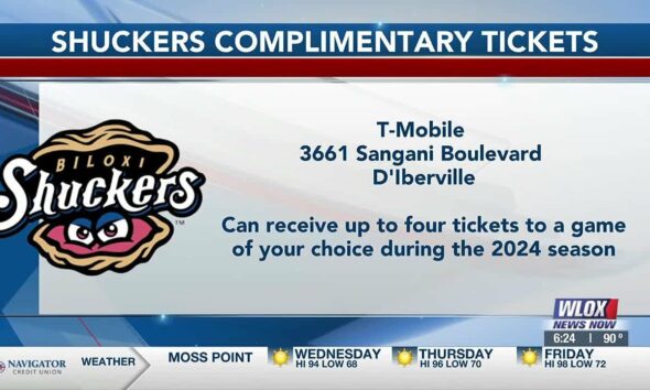 T-Mobile offering complimentary Biloxi Shuckers tickets