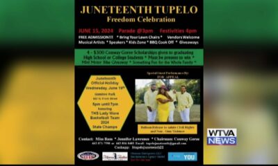 Interview: Juneteenth celebration to be held on June 19 in Tupelo