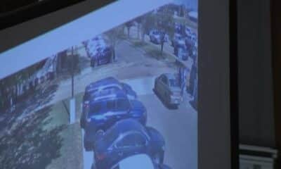 Jury watches video of shooting