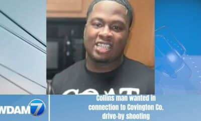 Collins man wanted in connection to Covington Co. drive-by shooting