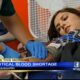 Mississippi Blood Service reporting critical blood shortage