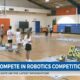 Teams compete in robotics competition