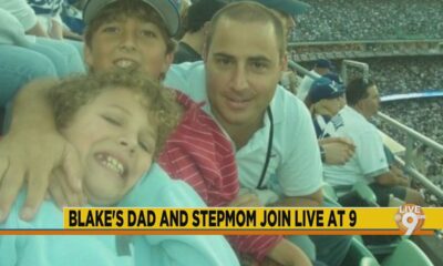 Blake's dad and stepmom join Live at 9