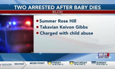 Two arrested after bringing dead baby to hospital in Biloxi