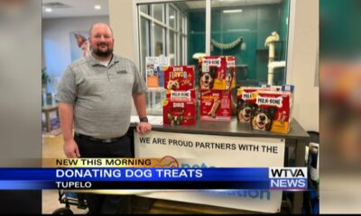 Community donates dog treats to TLHS