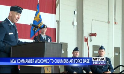 New commander welcomed to Columbus Air Force Base