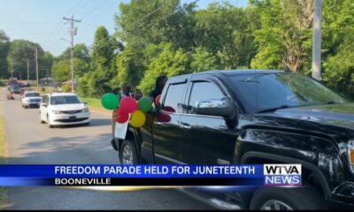 Freedom Parade held for Juneteenth in Booneville