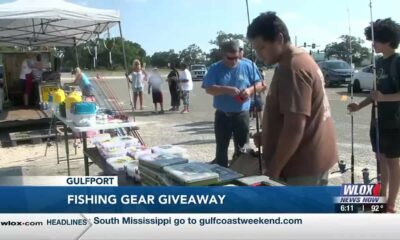 Gulf Coast families reel in free fishing gear thanks to giveaway in Gulfport