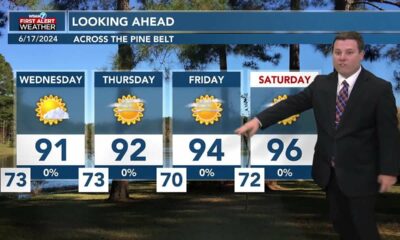 Patrick's Monday PM Forecast 6/17