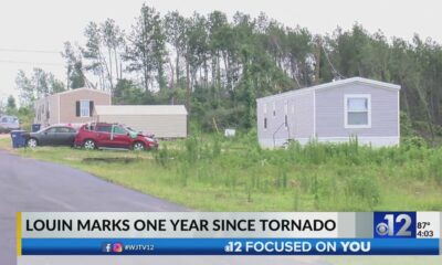 Louin marks one year since destructive EF-3 tornado