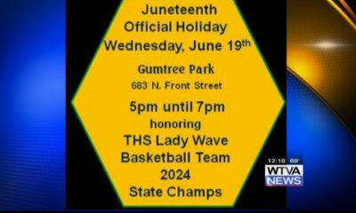 Interview: Juneteenth celebration on Wednesday in Tupelo from 5 p.m. to 7 p.m.