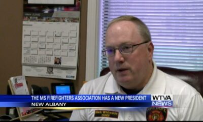 New Albany fire chief elected president of Mississippi Firefighters Association