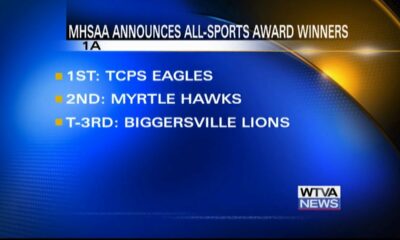 Local teams finish at the top of the MHSAA Class 1A All-Sports Award