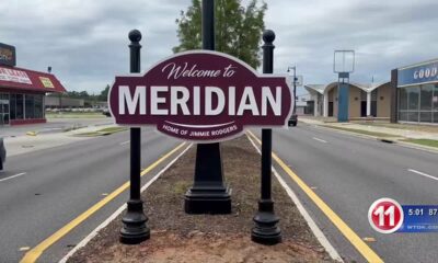 New signage up in Downtown Meridian