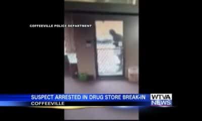 Suspect arrested in drug store break-in in Coffeeville