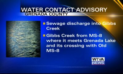 MDEQ issues water contact advisory for Gibbs Creek in Grenada County