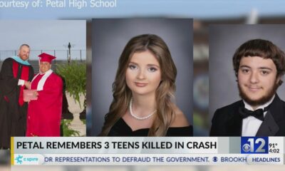 Petal community remembers three teens killed in crash